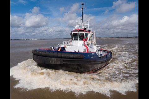 Fendering to the usual high standard for a shiphandling tug is included (RAL)